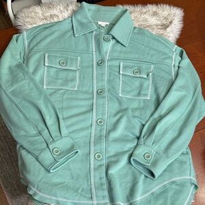 Trendy Boutique Mint Button Down Sweater